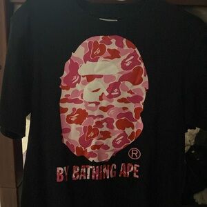 this is a bape shirt size s